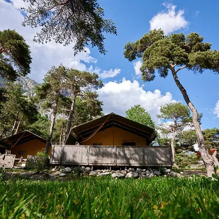 Glamping Ubaye Tente de luxe Chaudon-Norante